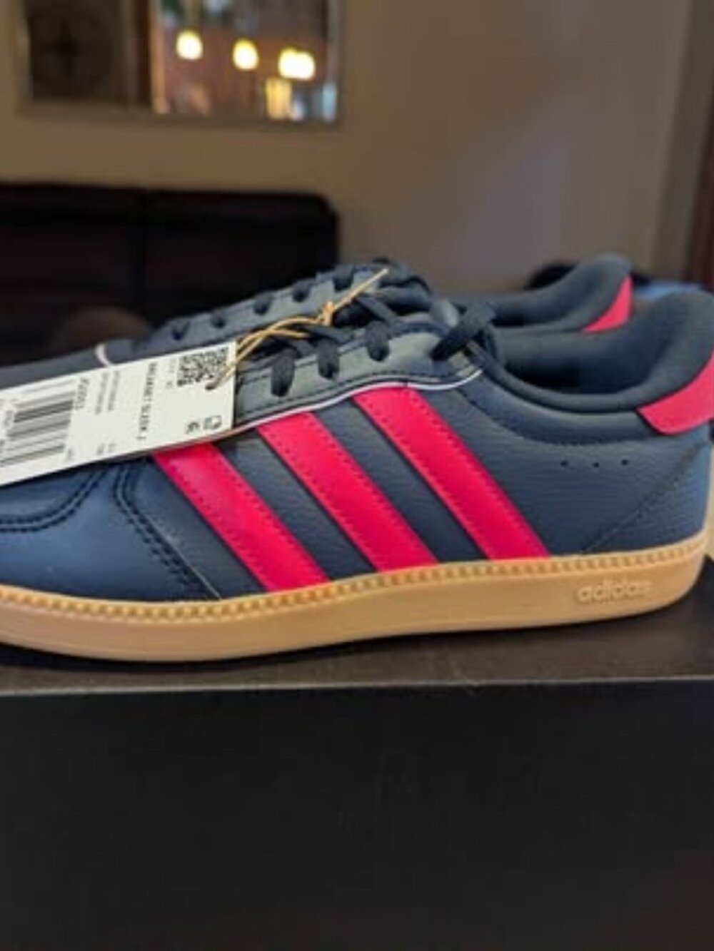 Adidas Breaknet Sleek navy and pink 6 youth - New in Box